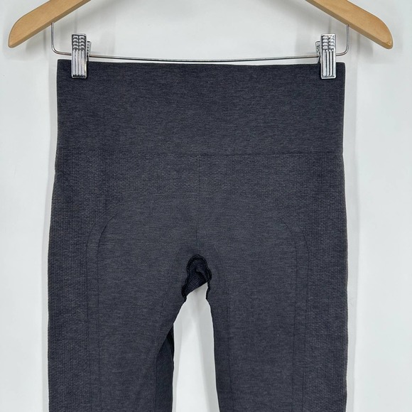 Lululemon Ebb To Street Pants High Rise Yoga Seamless Leggings Heathered Black - Picture 12 of 14